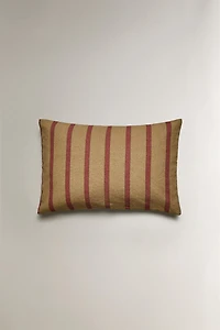 STRIPED THROW PILLOW COVER