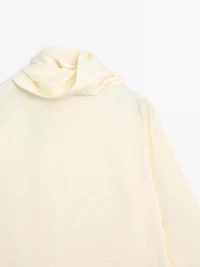Flowing blouse with scarf - STUDIO