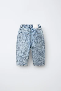 ANIMAL PRINT BALLOON PANTS