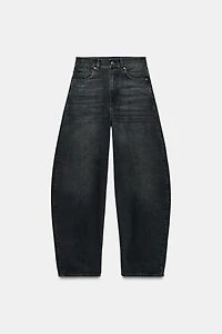 ZW COLLECTION BARREL HIGH WAIST JEANS