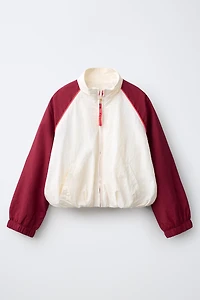 SPORTY COLOR BLOCK TECHNICAL JACKET