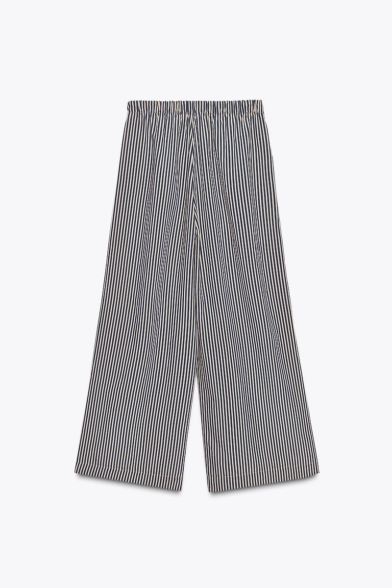 ZW COLLECTION STRIPED FLOWY PANTS