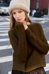 WOOL AND ALPACA JUMPER