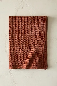 WAFFLE-KNIT COTTON KITCHEN TOWEL X COLLAGERIE