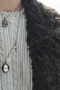 CONTRASTING HERRINGBONE LIMITED EDITION BOMBER JACKET