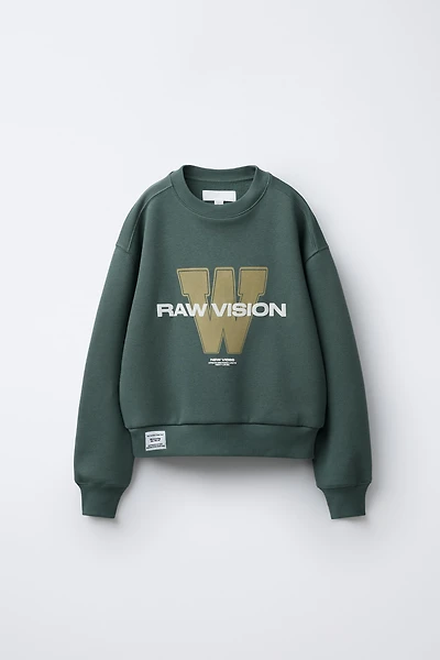 SWEAT À IMPRIMÉ INSCRIPTION