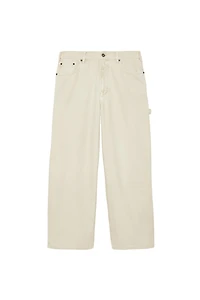 RELAXED FIT CARPENTER POCKET PANTS