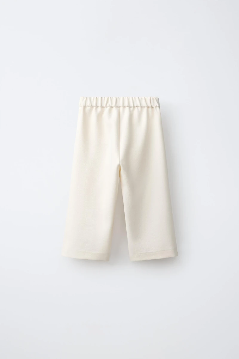 PIPED STRAIGHT LEG PANTS