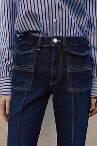 JEAN Z1975 BOOTCUT TAILLE HAUTE NERVURÉ