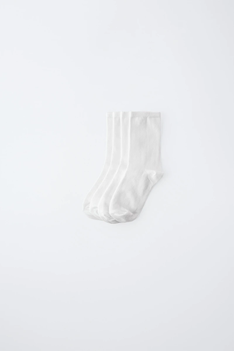 FOUR-PACK OF LONG SOCKS