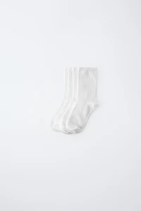 FOUR-PACK OF LONG SOCKS