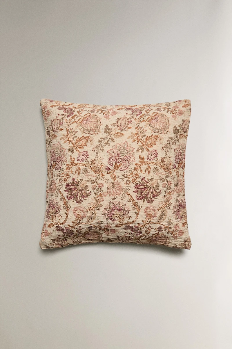 HOUSSE DE COUSSIN IMPRIMÉ FLORAL