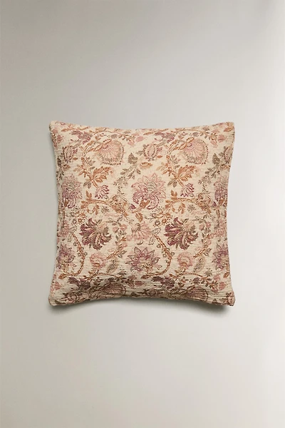 HOUSSE DE COUSSIN IMPRIMÉ FLORAL