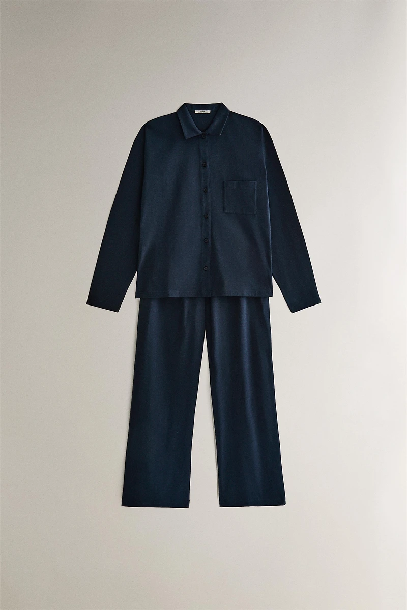 COTTON JERSEY PANTS