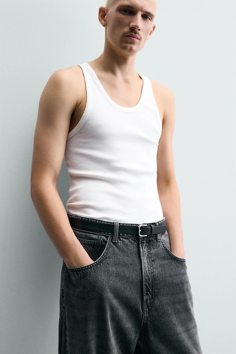 DRESS LEATHER BELT