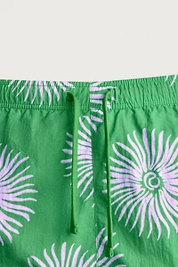 LONG JELLYFISH PRINT SWIMSUIT