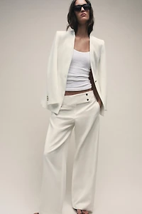 TAILORED OPEN FRONT BLAZER