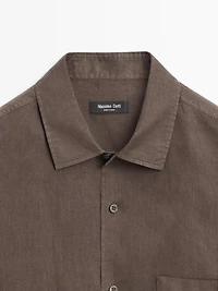 Chemise regular fit à manches courtes