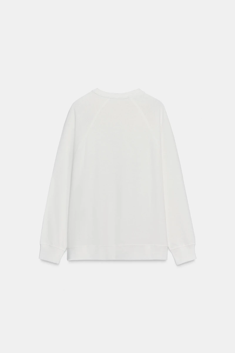 T-SHIRT OVERSIZE À MANCHES LONGUES