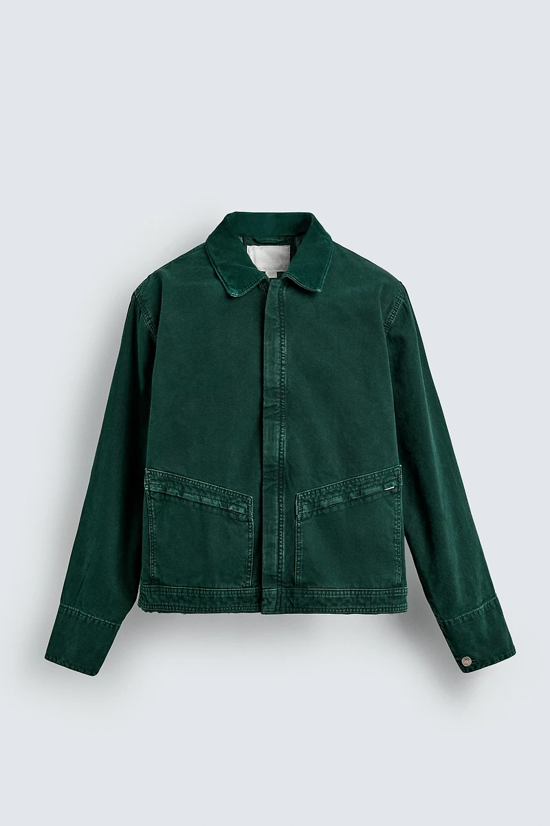 VESTE EN DENIM COURTE