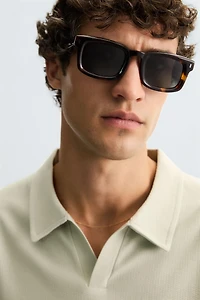 TEXTURED POLO SHIRT