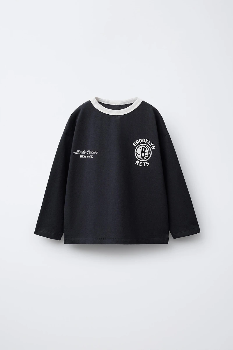 BROOKLYN NETS NBA PRINT T-SHIRT