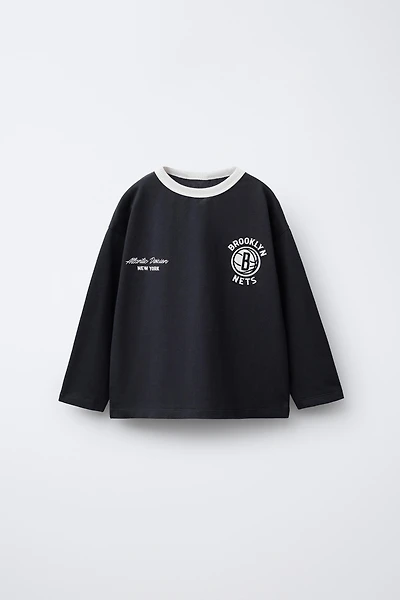 BROOKLYN NETS NBA PRINT T-SHIRT