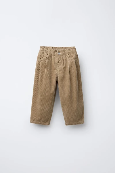 CORDUROY BAGGY PANTS