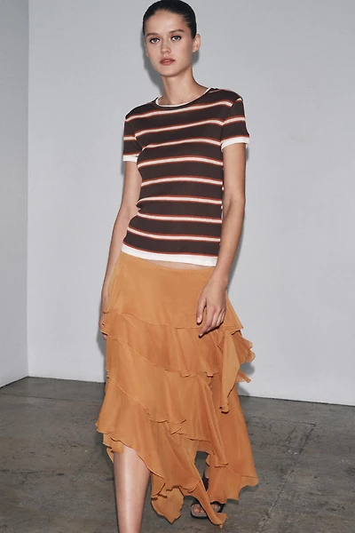 DOUBLE STRIPE T-SHIRT
