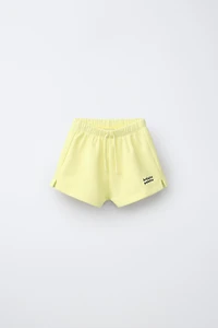 ENSEMBLE SWEAT ET BERMUDA À INSCRIPTION