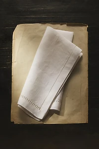 PACK SERVIETTES BRODERIE JOUR ÉCHELLE (LOT DE 2)