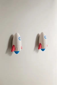 KIDS' SPACESHIP KNOB PACK (PACK OF 2)