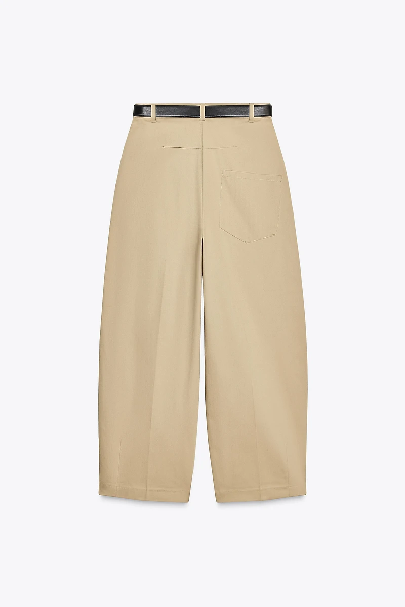 BELTED PANTS