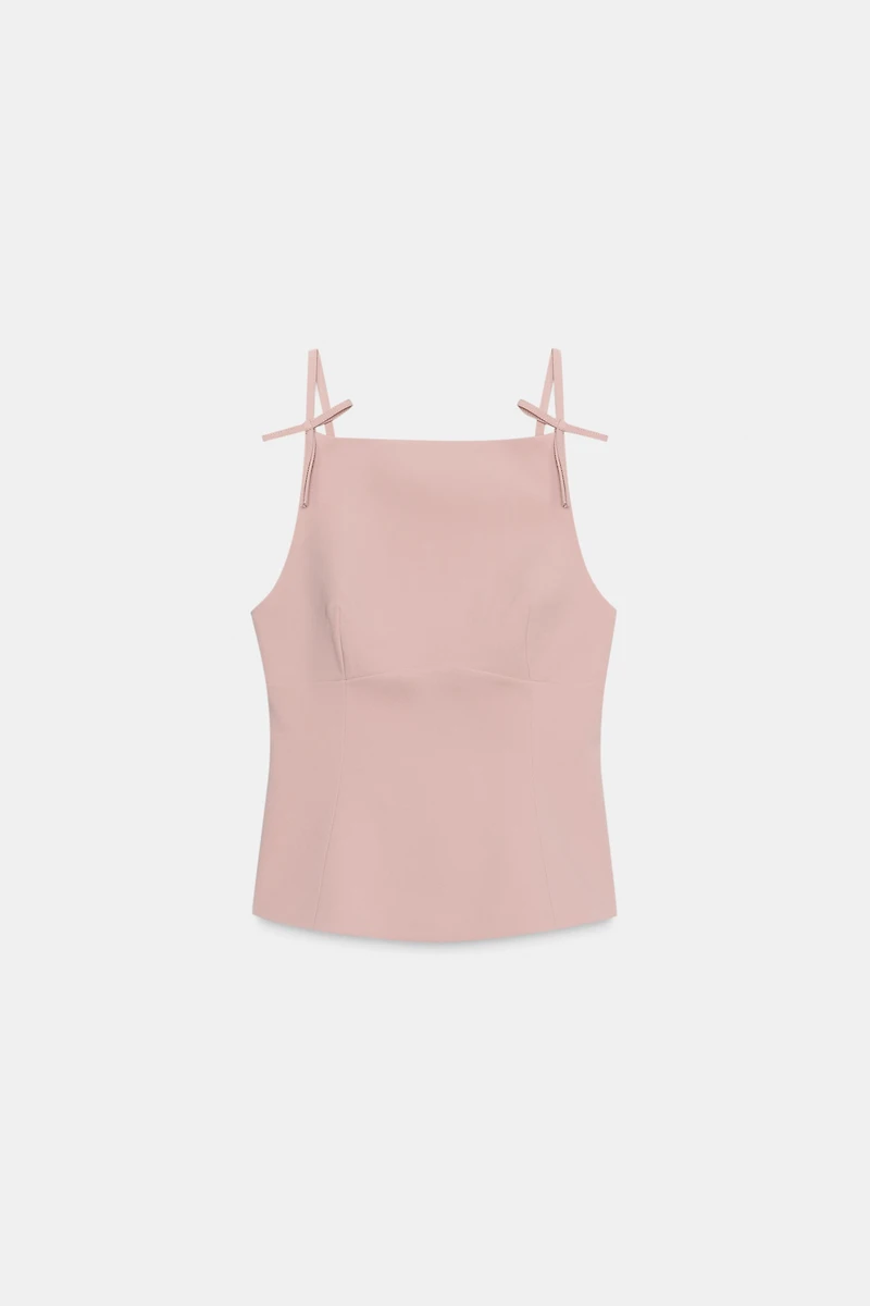 BOW STRAP TOP