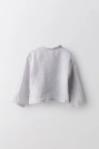 LIMITED EDITION 100% LINEN STRIPED SHIRT