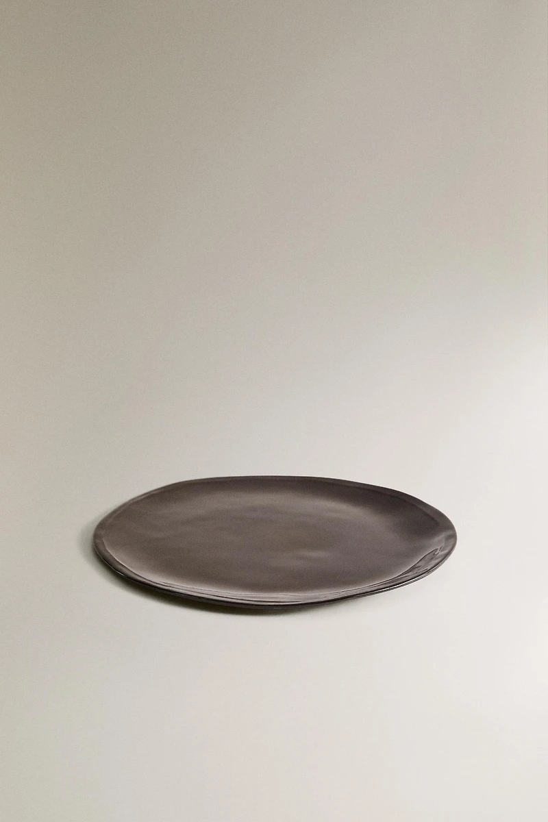 STONEWARE DESSERT PLATE