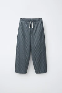 STRIPED BAGGY PANTS