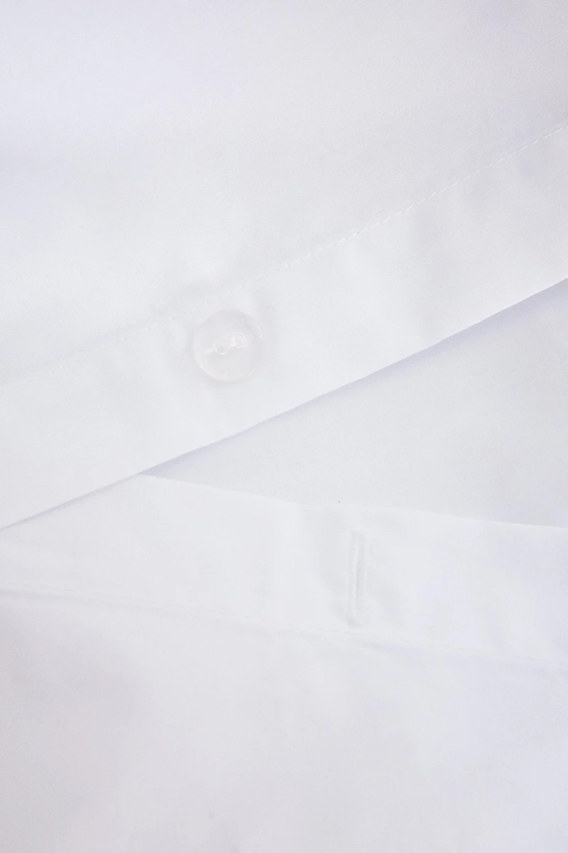 DRAP-HOUSSE COTON PERCALE | 30 CM DE HAUT (800 FILS)