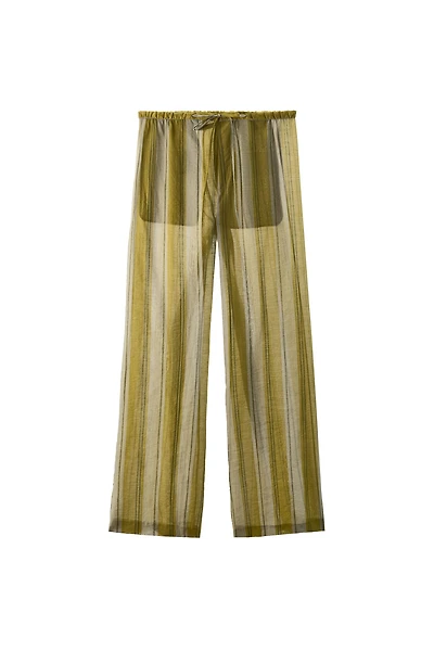 PANTALON À RAYURES ZW COLLECTION