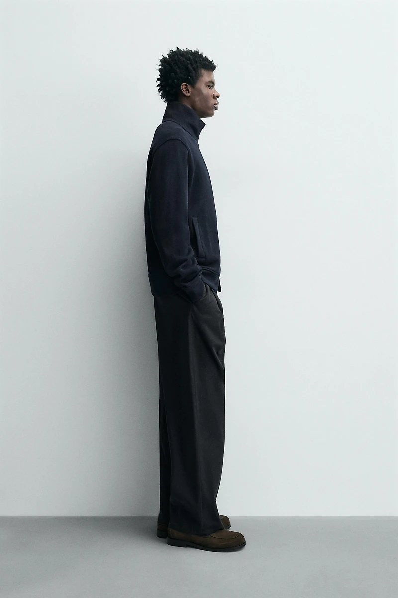 INTERLOCK RIBBED JACKET