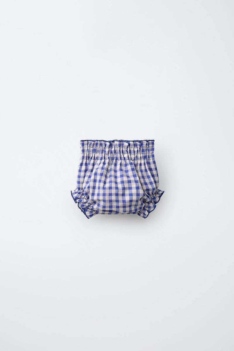 GINGHAM UNDERWEAR