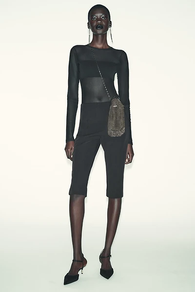 COMBINATION TULLE BODYSUIT