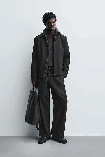 VESTE STRUCTURÉE ZIPPÉE