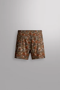 PRINTED 5" RUNNING SHORTS