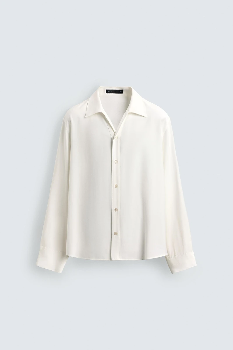 CHEMISE FLUIDE COUPE DÉCONTRACTÉE