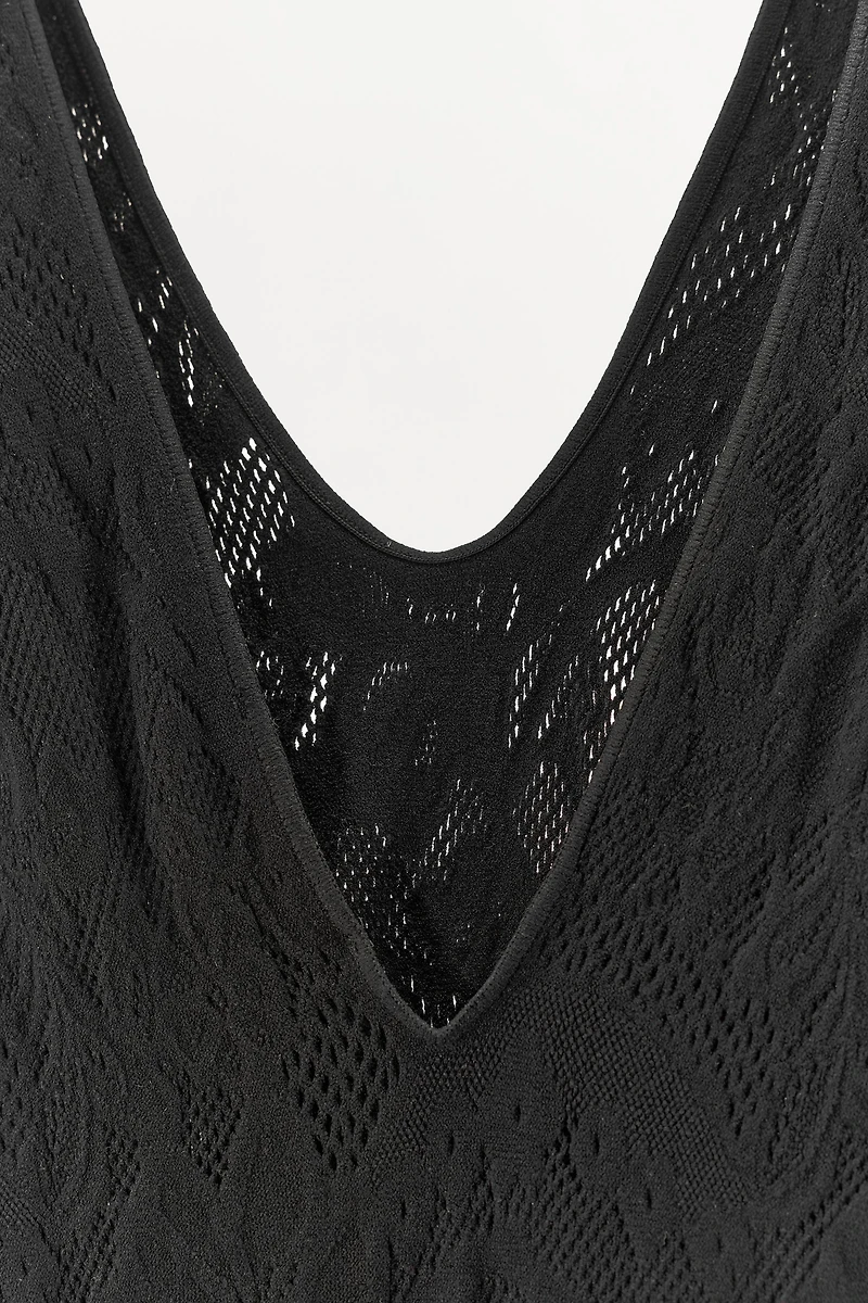 SEAMLESS LACE JUMPSUIT