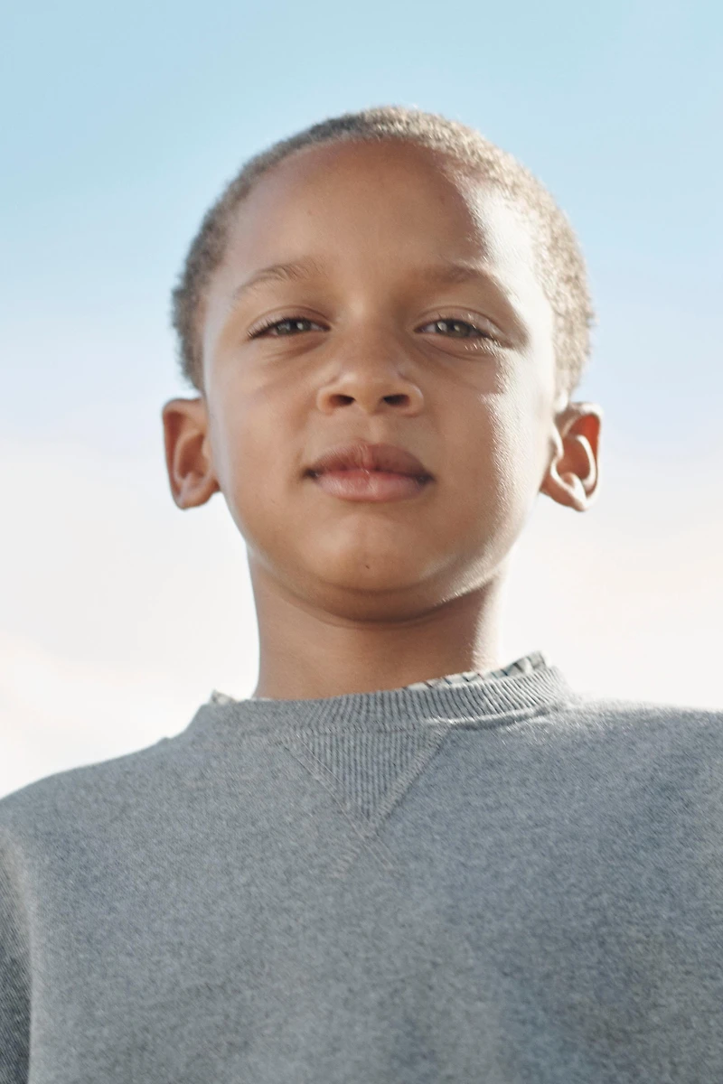 PLAIN EMBROIDERED FOX SWEATSHIRT LIMITED EDITION