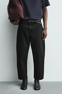 TAPERED WIDE FIT JEANS
