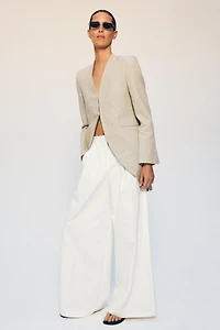 ZW COLLECTION LONG STRIPED BLAZER
