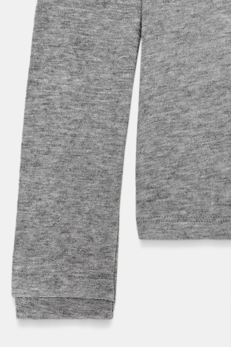 T-SHIRT À MANCHES LONGUES